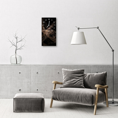 Vandret vægur Vandret vægur Kunst Abstrakt grafik sort