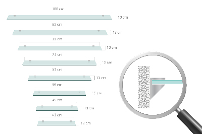 Glashylde transparent