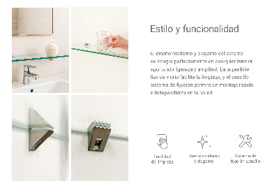 Glashylde transparent