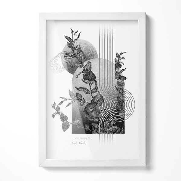 Hvid Plakatramme 20x30 cm