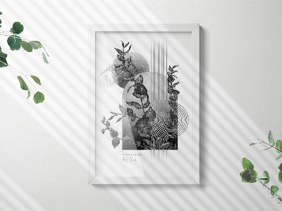 Hvid Plakatramme 20x30 cm