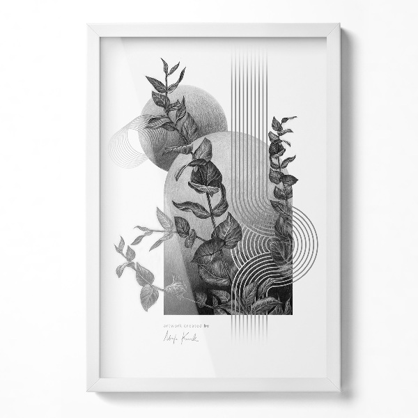 Hvid Enkel Billedramme 40x60 cm