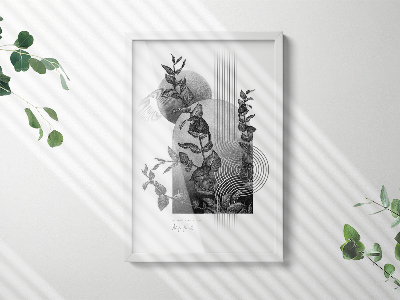 Hvid Enkel Billedramme 40x60 cm