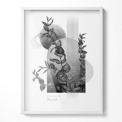 Hvid Væghængt Fotoramme 60x80 cm