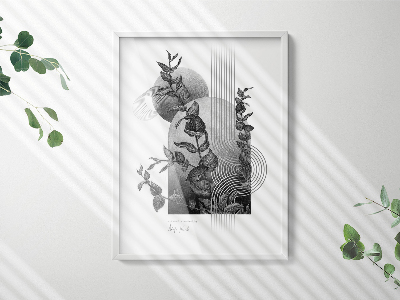 Hvid Væghængt Fotoramme 60x80 cm