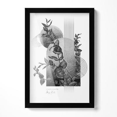 Sort Enkel Billedramme 20x30 cm