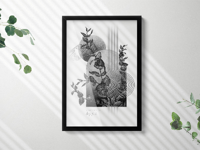 Sort Klassisk Billedramme 40x60 cm