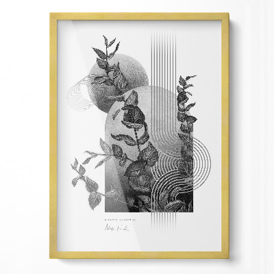 Guld Enkel Billedramme 50x70 cm