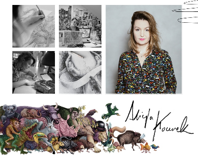 Guld Enkel Billedramme 50x70 cm