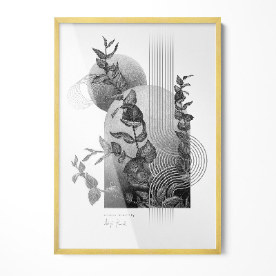 Guld Plakatramme 70x100 cm