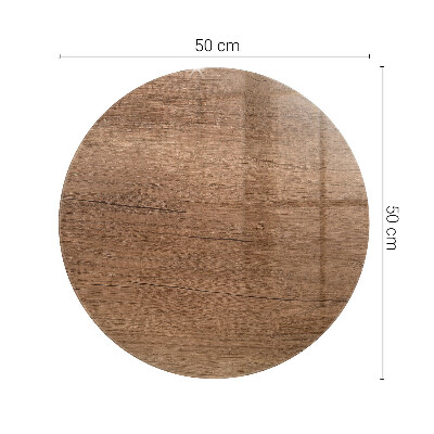 Glas bordplade med tryk Naturtræets charme