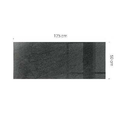 Dekorativ glas bordplade med tryk Motiv med stenstruktur