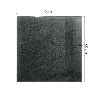 Dekorativ glas bordplade med tryk Motiv med stenstruktur
