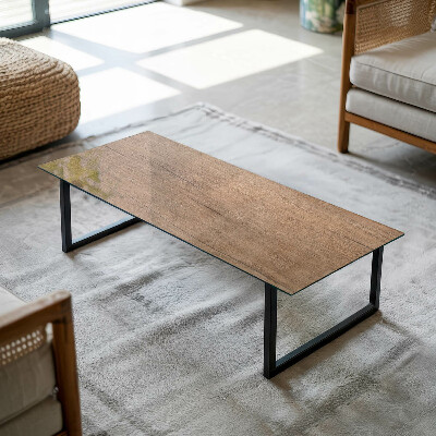 Dekorativ glas bordplade med tryk Naturtræets charme