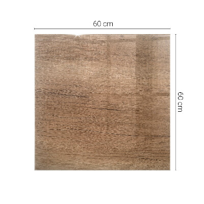 Dekorativ glas bordplade med tryk Naturtræets charme