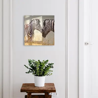 Nøgleskab Zebraer sammen