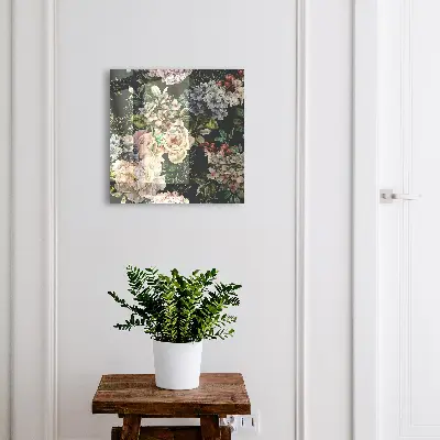 Nøgleboks Blomstermønster