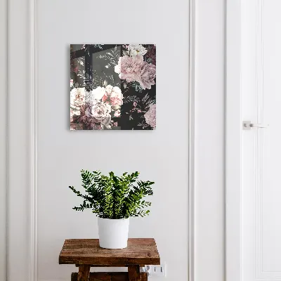 Nøgleskab med blomstercharme