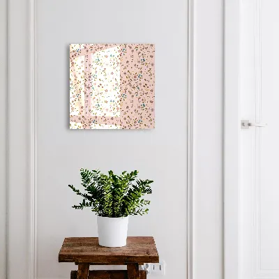 Nøgleboks med blomstermønster