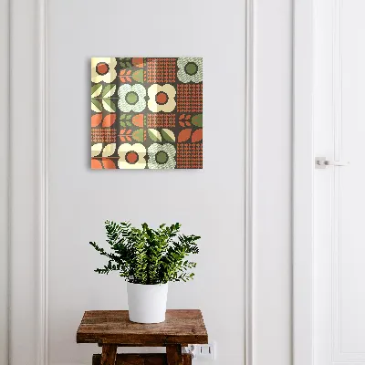 Nøgleskab Muntre blomster