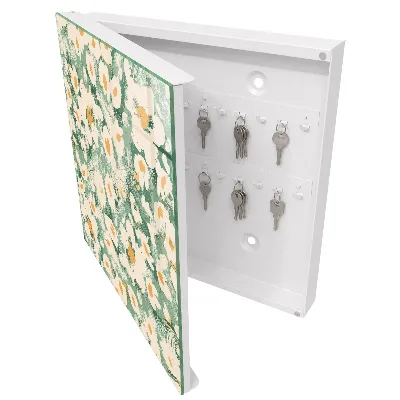Nøgleboks Blomstermønster