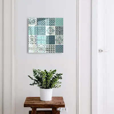 Nøgleskab til hjemmet Retro mosaik