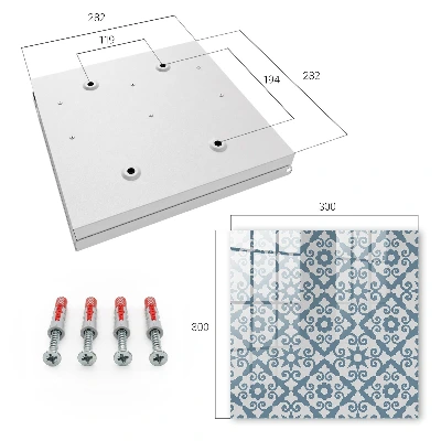 Nøgleskab til hjemmet Geometrisk elegance
