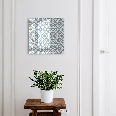 Nøgleskab med geometrisk elegance