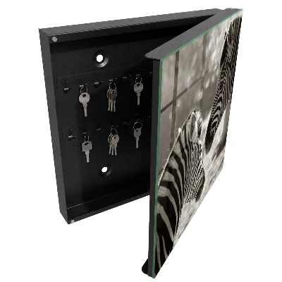 Nøgleskab Zebraer sammen