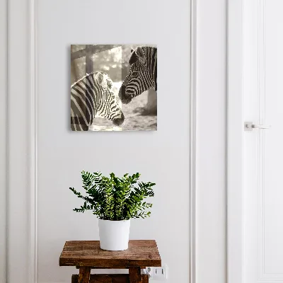 Nøgleskab Zebraer sammen