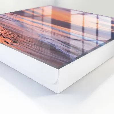 Nøgleskab til hjemmet i solnedgangsdesign