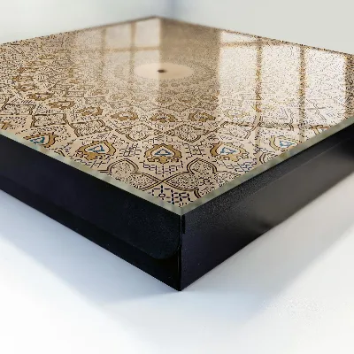 Nøgleskab med dekorativ mandala