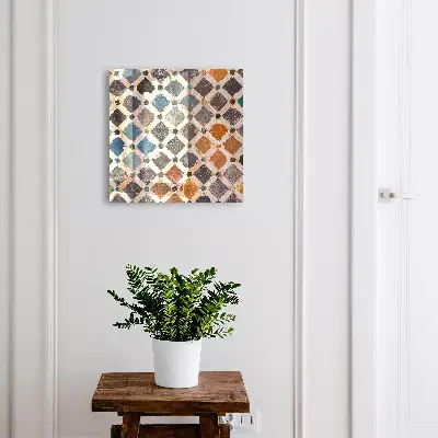 Nøgleskab Farverig mosaik