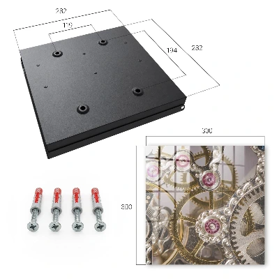 Nøgleboks mekanisk model med elegant design