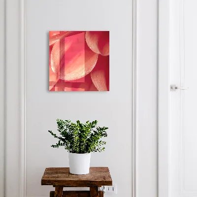 Nøgleskab med motiv af blomster