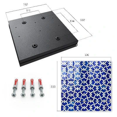 Nøgleskab Geometriske fliser