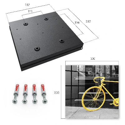 Nøgleboks Gul cykel