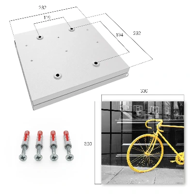 Nøgleboks Gul cykel