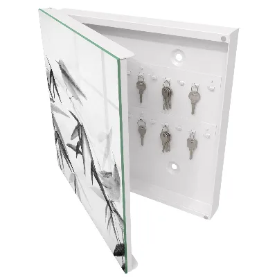 Nøgleboks Bambus natur