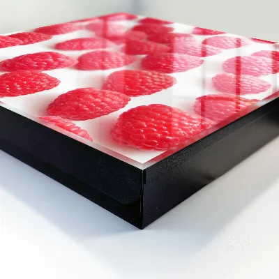 Nøgleskab i farven lyserød hindbær
