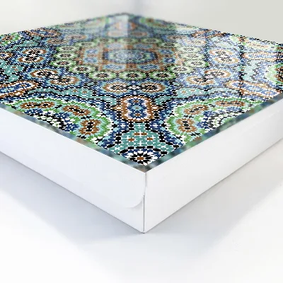 Nøgleskab til hjemmet Farverig mosaik