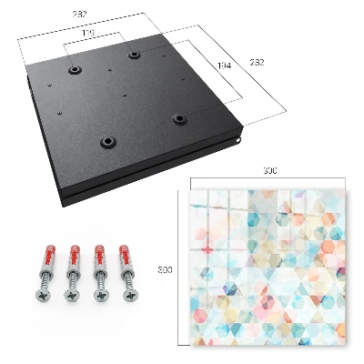 Nøgleskab Geometriske mønstre