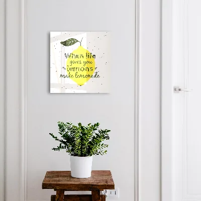 Nøgleskab Citronmotiv