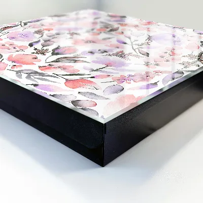 Nøgleskab Pastelblomster