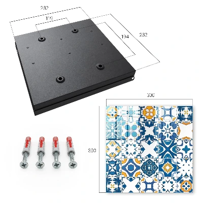 Nøgleskab Geometriske mønstre
