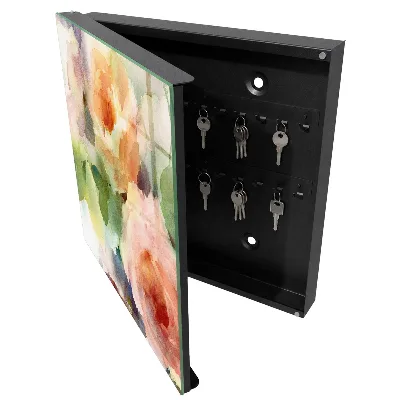 Nøgleskab Blomstermotiv