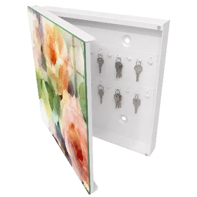 Nøgleskab Blomstermotiv