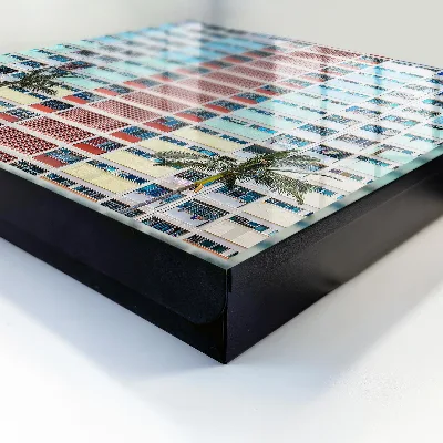 Nøgleskab til hjemmet Farverig arkitektur