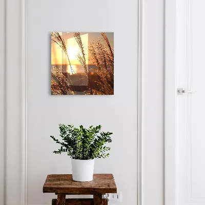 Nøgleskab til hjemmet i solnedgangsdesign