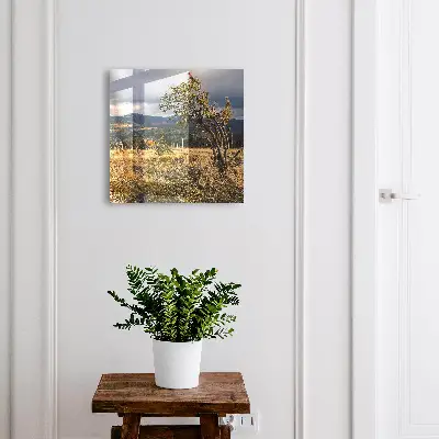 Nøgleskab Efterårslandskab